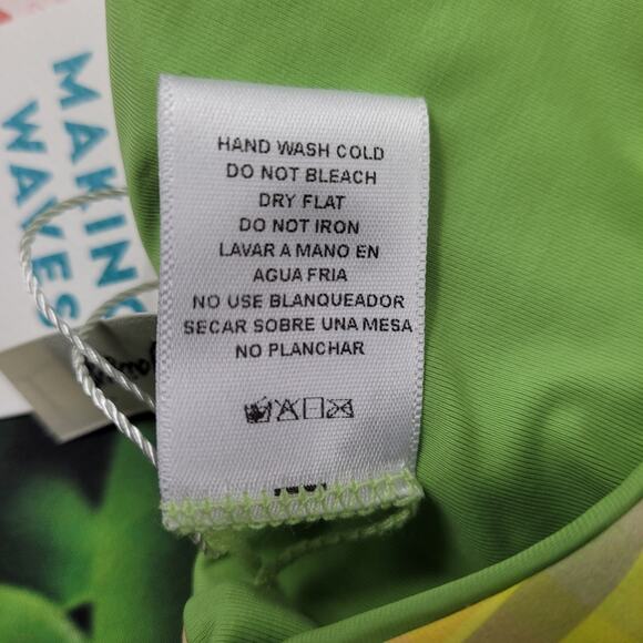 NWT Dippin' Daisy's Zen Knot Front Plaid Bikini Top sz Large might be Reversible - Picture 8 of 11